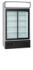 FSC1950S2-door display cooler with canopy