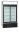 FSC1950S2-door display cooler with canopy