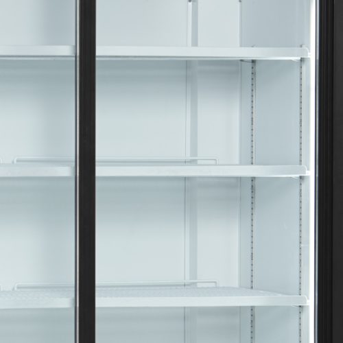 FSC1950S2-door display cooler with canopy