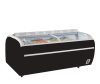 TWIN 220B-CFBlack Supermarket Cooler / Freezer