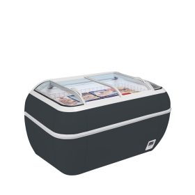 TWIN HEAD A-CFAntracite Supermarket Cooler/Freezer
