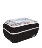 TWIN HEAD B-CFBlack Supermarket Cooler / Freezer
