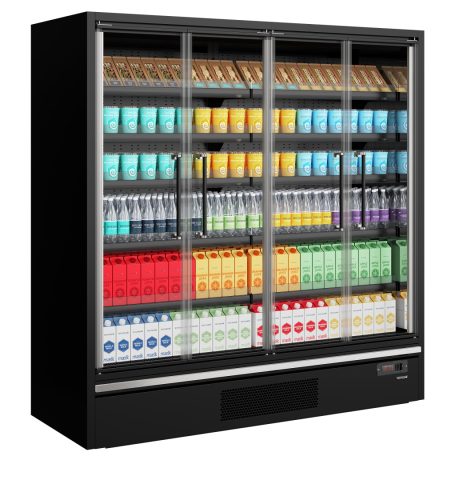 Galaxy+ GP20FGD BlackSupermarket Multideck Cooler
