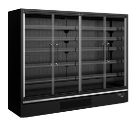 Galaxy+ GP26FGD BlackSupermarket Multideck Cooler