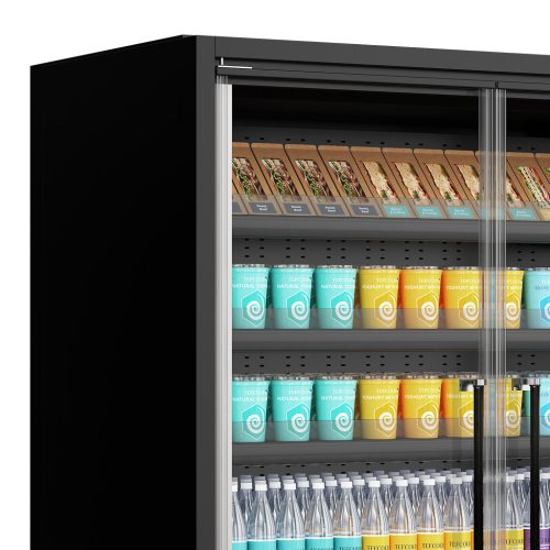 Galaxy+ GP26FGD BlackSupermarket Multideck Cooler