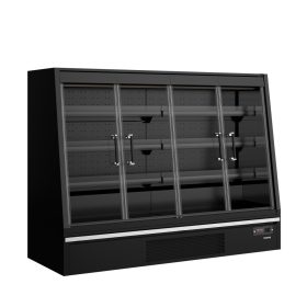 Galaxy+ GPL20FGD BlackSupermarket Multideck Cooler