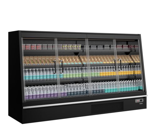Galaxy+ GPL26FGD BlackSupermarket Multideck Cooler