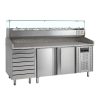 PT1310 + GVC38-200Pizza Table incl. Topping Unit