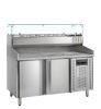 PT1200 + GVC38-150Pizza Table incl. Topping Unit